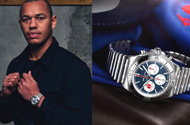 Le joueur de rugby Gaël Fickou rejoint le Breitling Squad France
