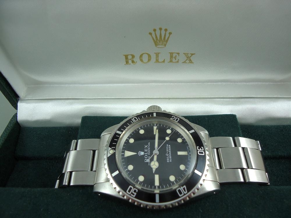 Rolex Submariner Réf 5513 datant de 1971