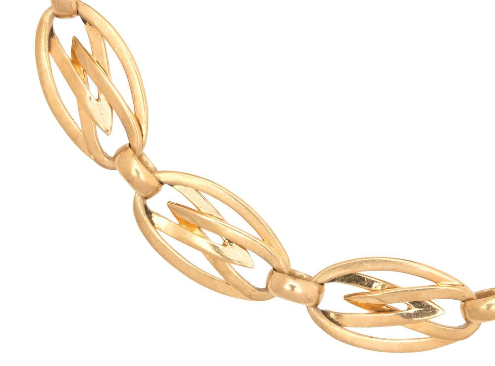 Bracelet en or jaune