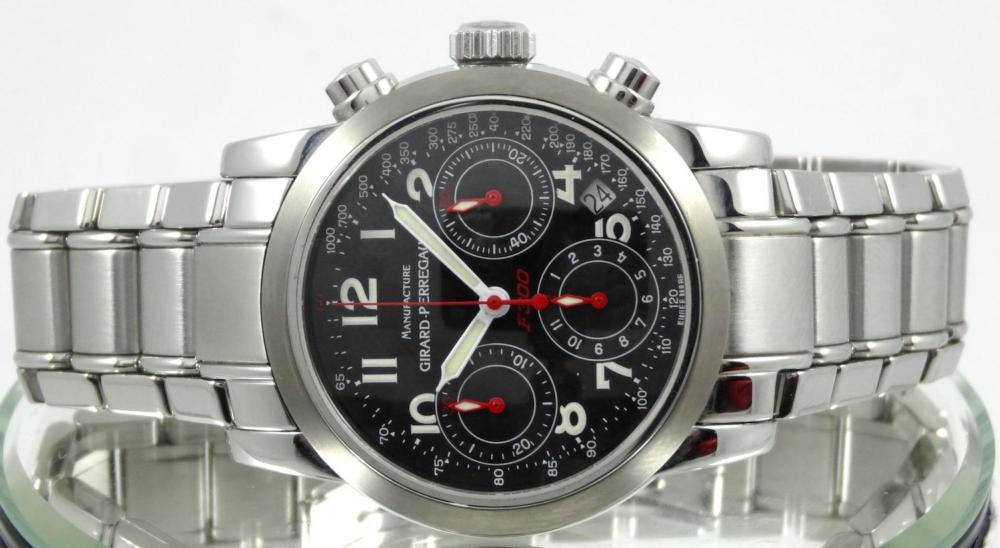 Girard Perregaux chrono F300 cadran Carbon