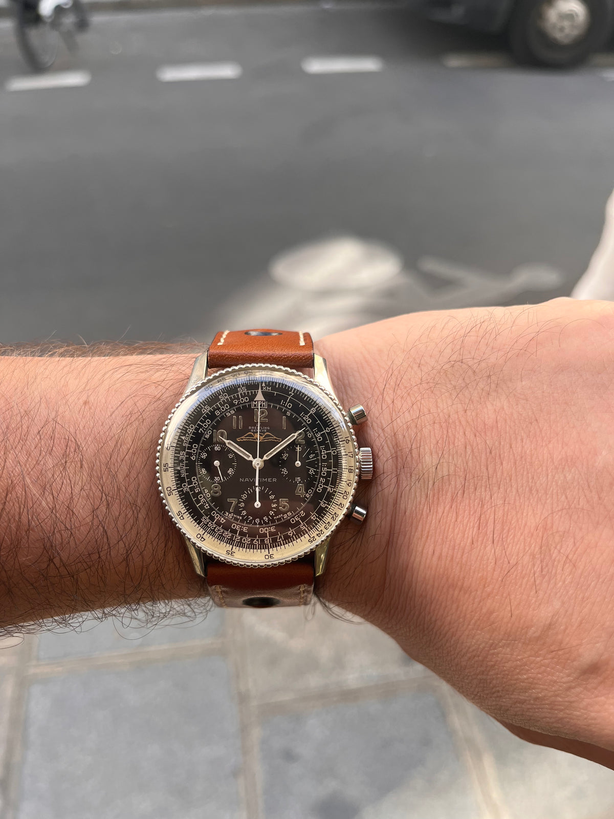 Breitling Navitimer AKA AOPA Cadran  full black  Ref 806