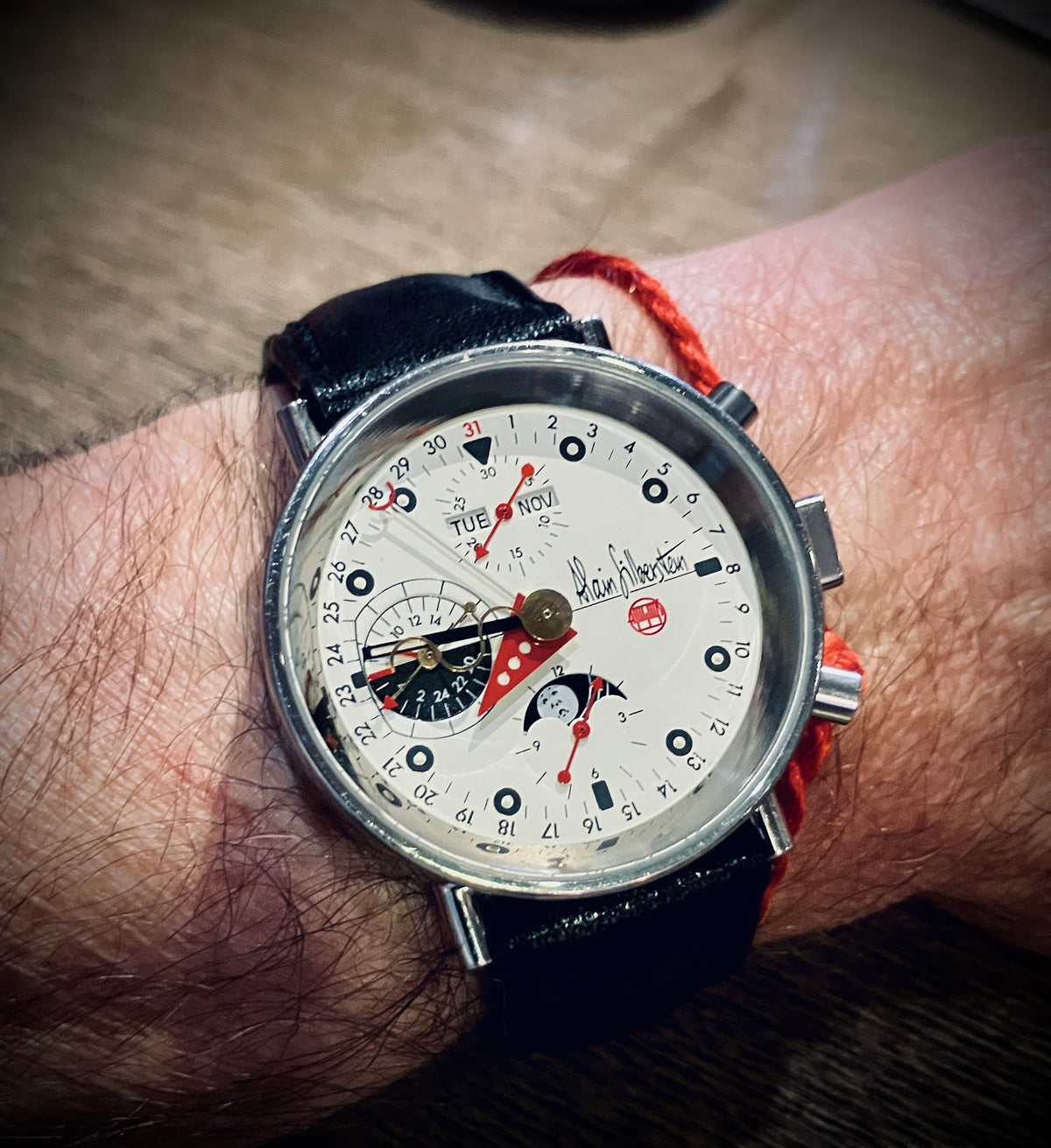 Alain Silberstein Triple Calendrier Krono 2 moon Phase ultra Collector