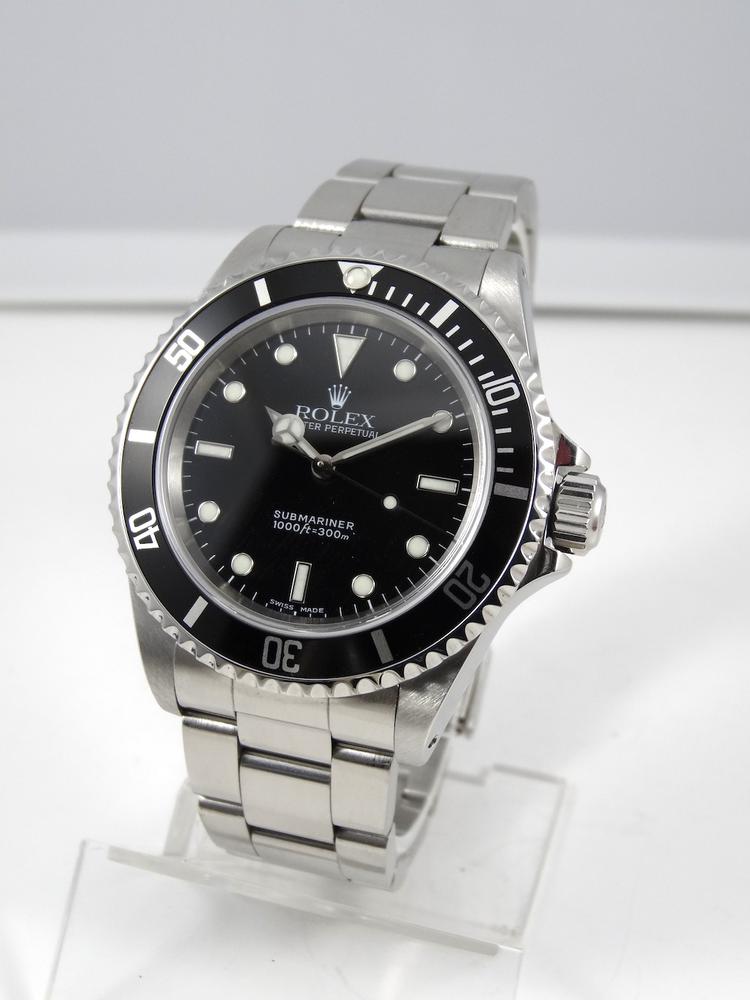 Rolex Submariner Sans Date 14060M année 2002 Boite & Papiers