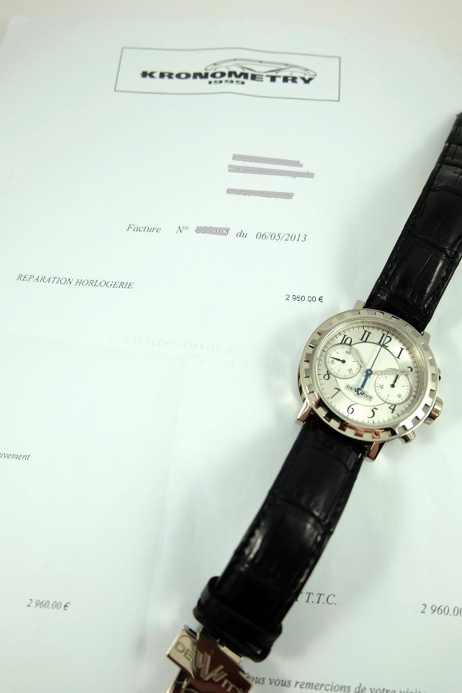 Dewitt Academia 1940 Chrono or blanc Full Set 50 exemplaires