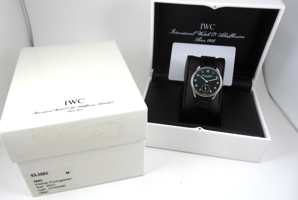 IWC Petite Portugaise Style Calatrava Full Set RARE