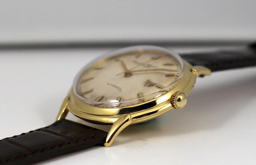IWC Automatique style Calatrava or jaune année 50