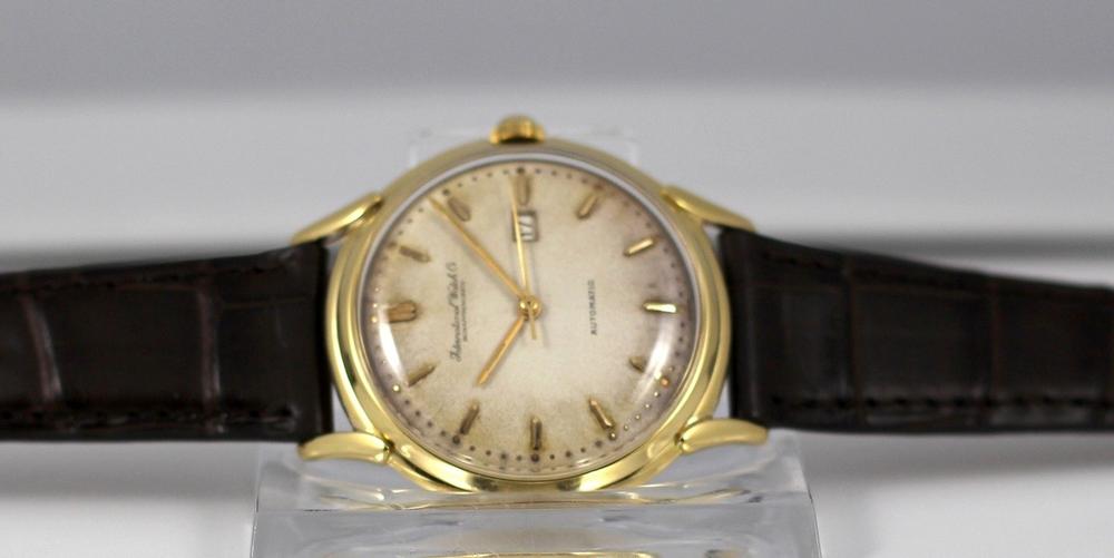 IWC Automatique style Calatrava or jaune année 50