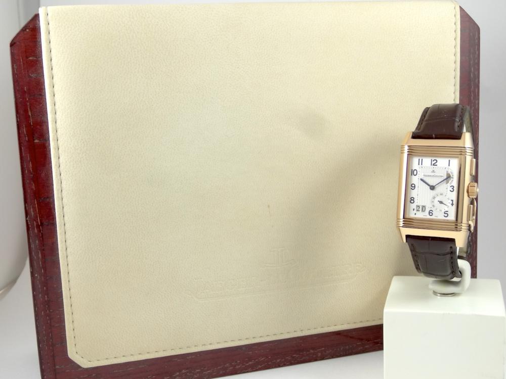 Jaeger Lecoultre or rose Grande Reverso GMT