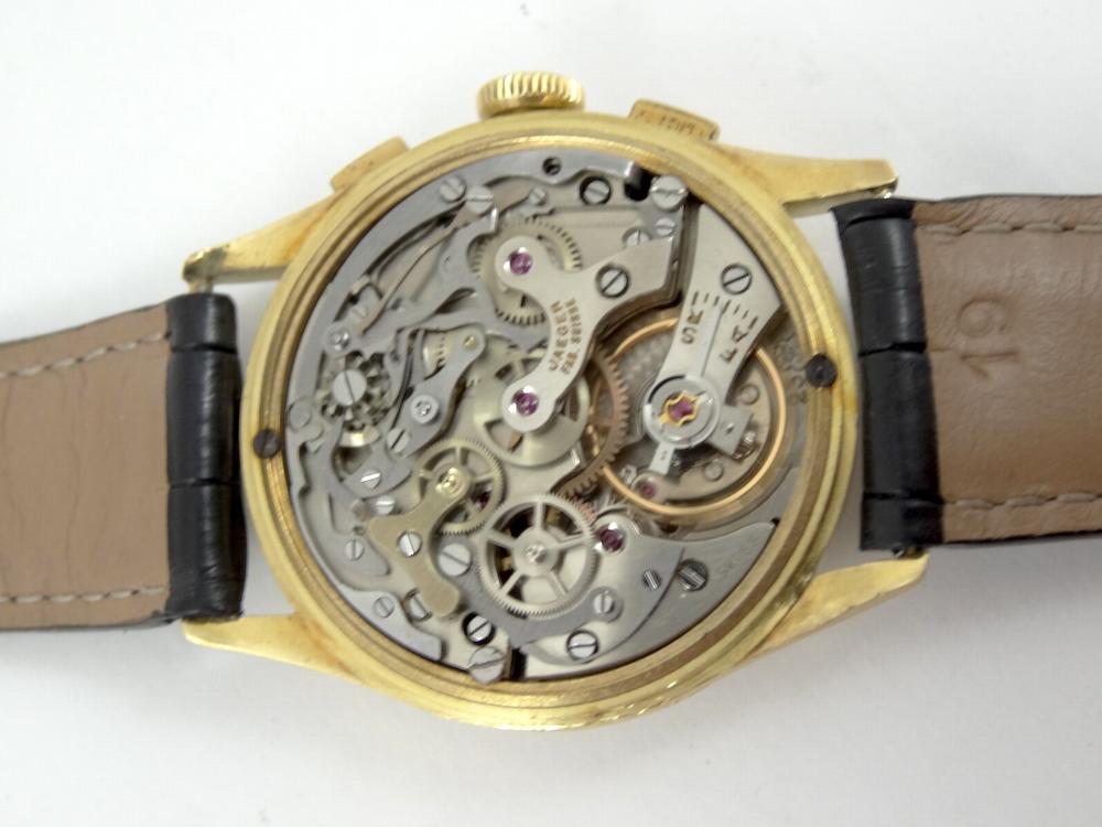 Jaeger Lecoultre Chrono Or jaune Circa 1950
