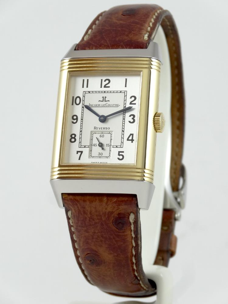 Jaeger-LeCoultre Reverso Grande Taille or et acier Comme neuve