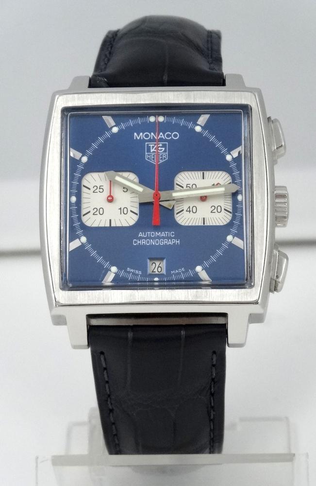 TAG Heuer Monaco Steve Mc Queen Bleue Boite & Papiers
