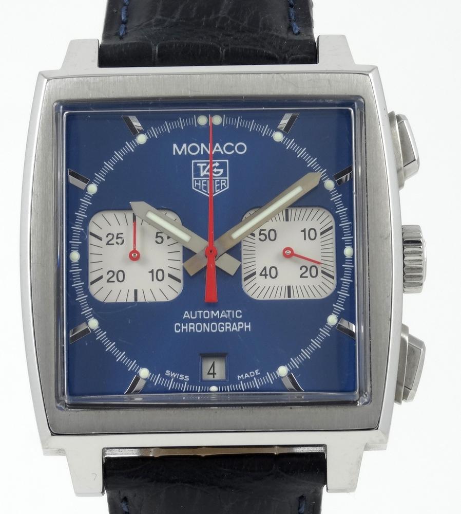 TAG Heuer Monaco Mc Queen Bleue Full Set année 2009