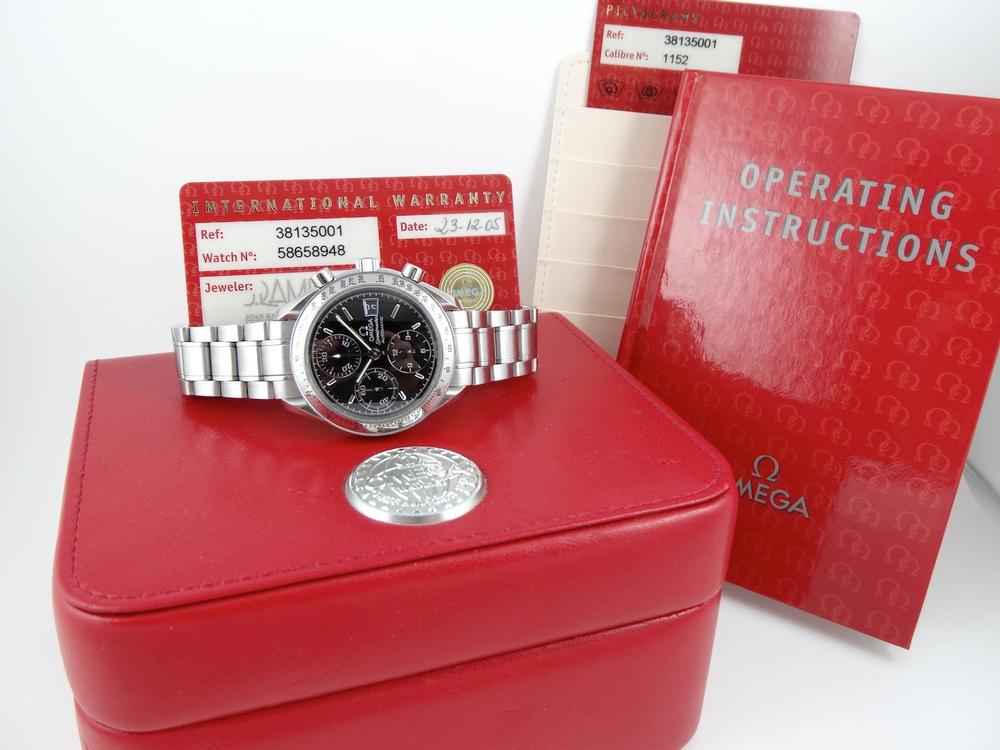 Omega Speedmaster 39mm Cadran noir Full Set