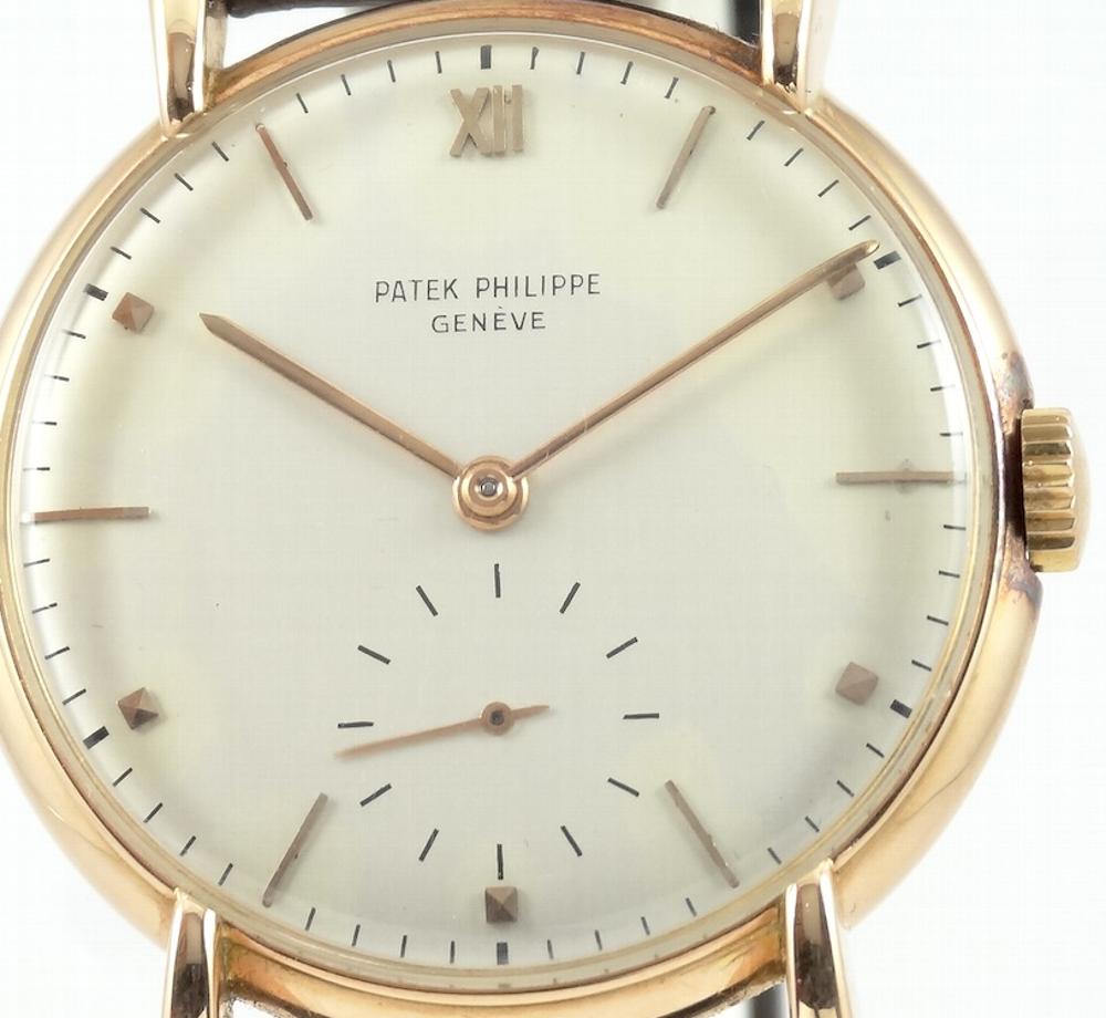 Patek Philippe Calatrava or rose Grande Taille année 50