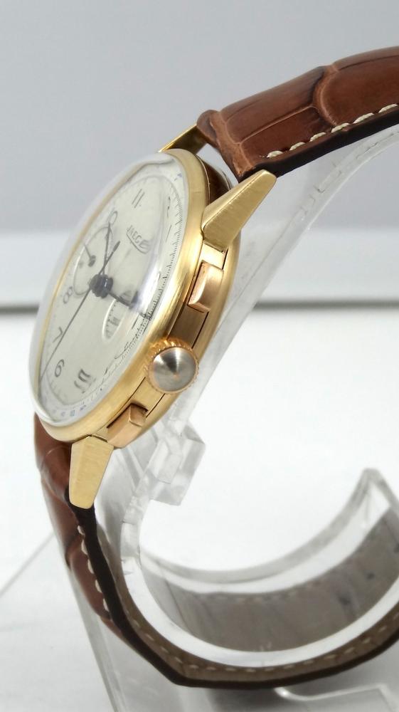 Jaeger-LeCoultre Chrono Compax Jumbo or jaune UG 285