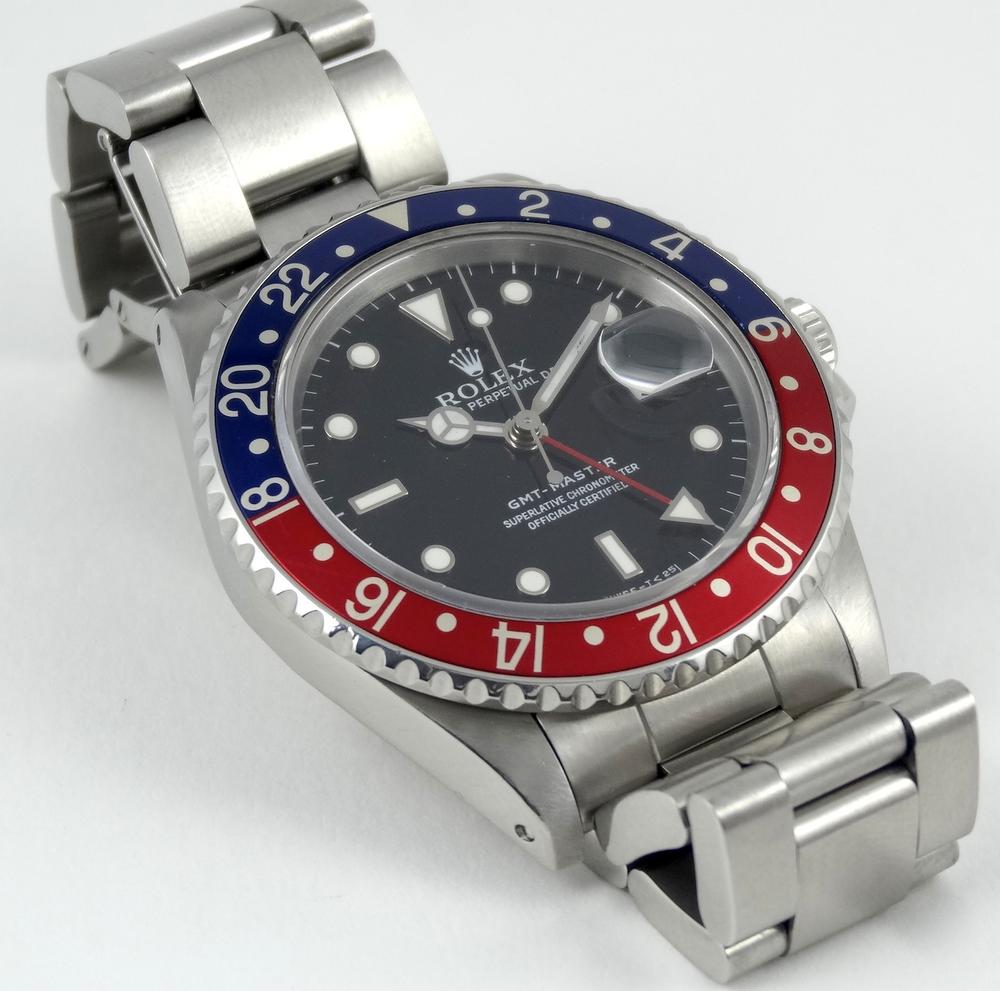 Rolex GMT Série R Pepsi Ref 16700 Cadran Tritium