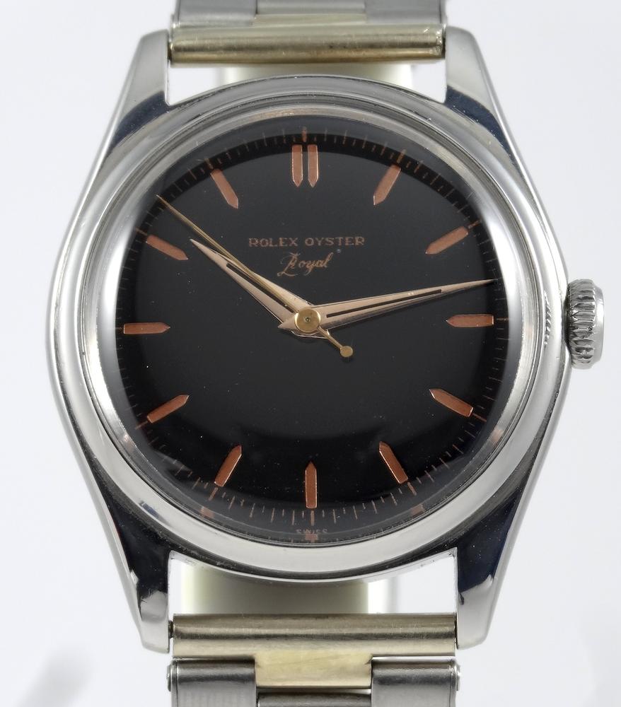 Rolex Oyster Royal Cadran Laqué 32mm Bracelet Riveté