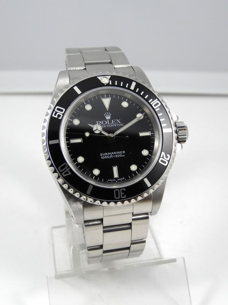 Rolex Submariner Sans Date 14060M année 2002 Boite & Papiers