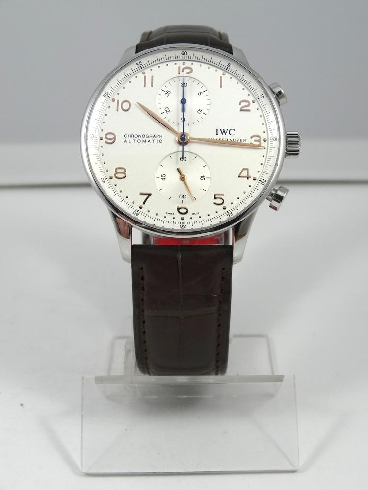 IWC Portugaise cadran Blanc Index Or rose Boite & Papiers