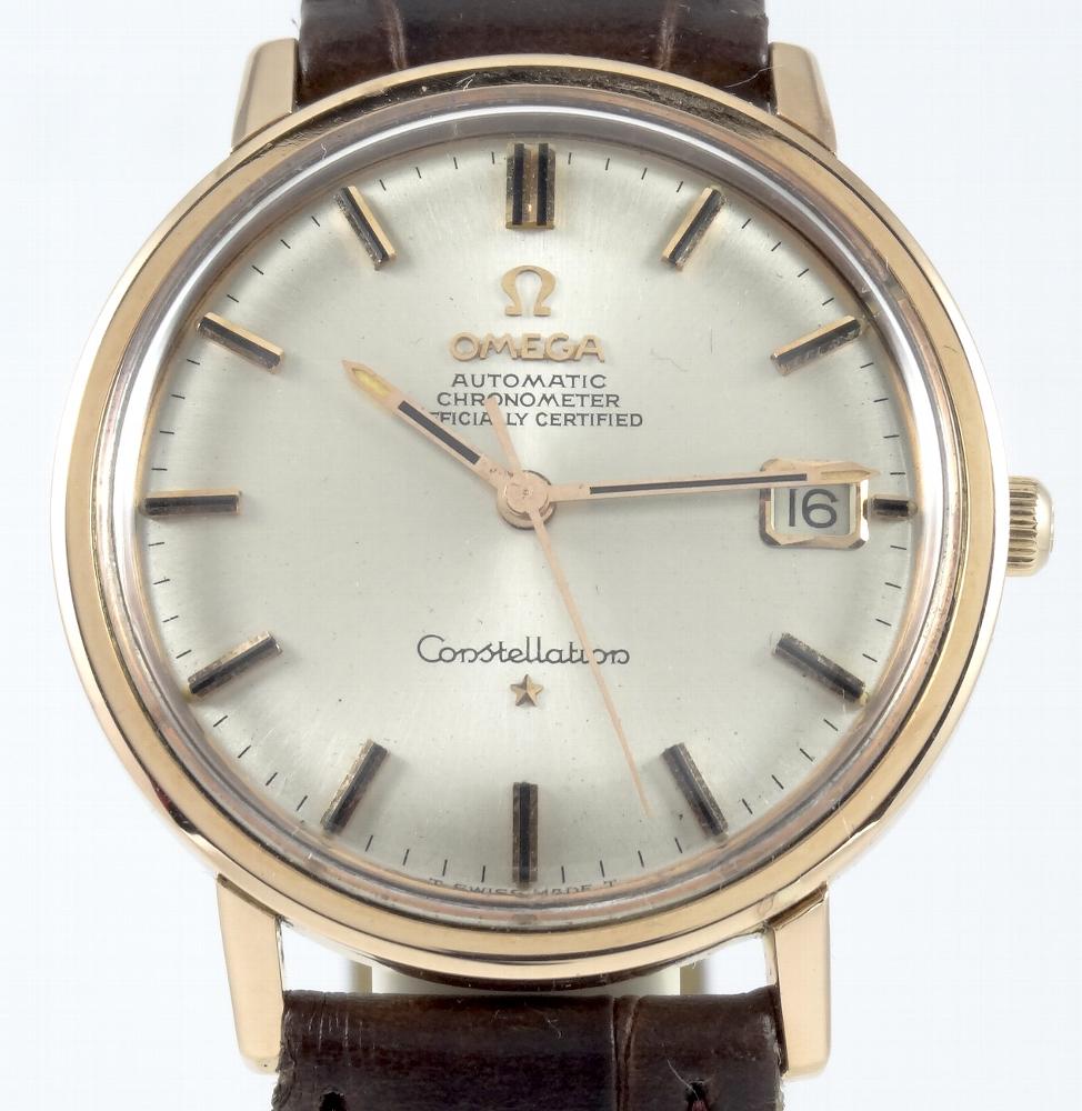 Omega Constellation Chronomètre or rose Date 36mm