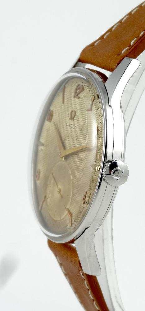 Omega Calatrava 38mm honeycomb Circa 1950 Rare