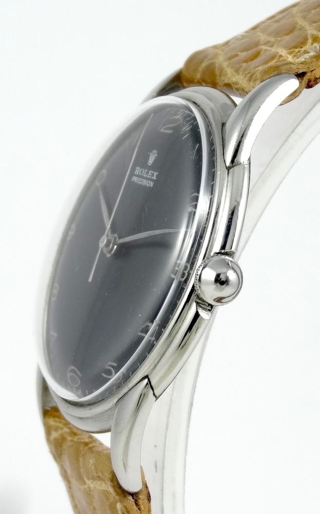 Rolex Classique année 50 Gilt Black Dial 34mm
