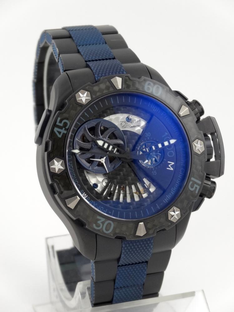 Zenith Defy Xtreme PVD Navy Sea Série Limitée 250EX Full Set