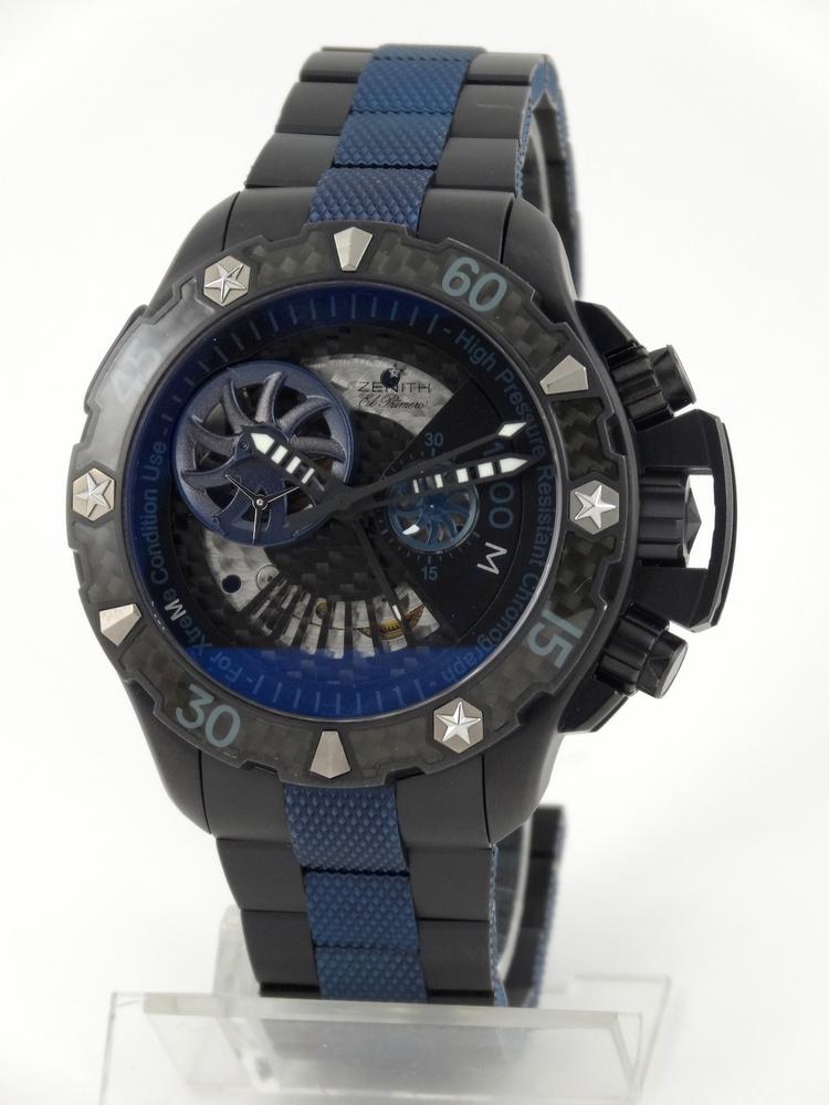 Zenith Defy Xtreme PVD Navy Sea Série Limitée 250EX Full Set