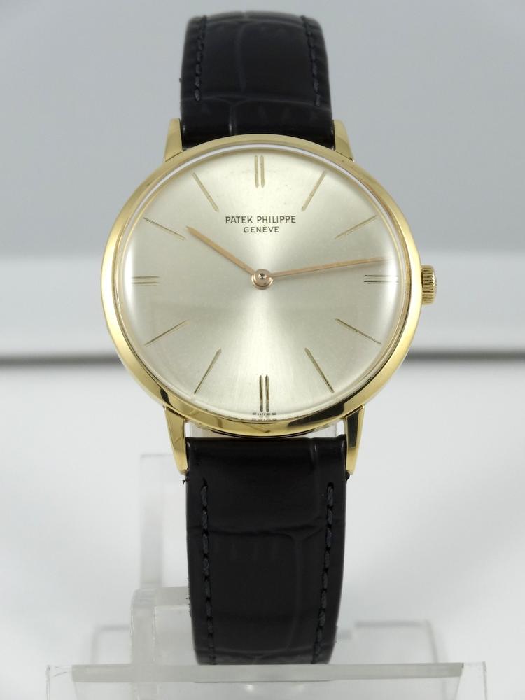 Patek Philippe Réf 3468 Calatrava Solo Tempo or jaune mécanique 34mm