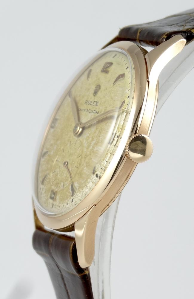 Rolex Style Calatrava Or rose mécanique 36mm