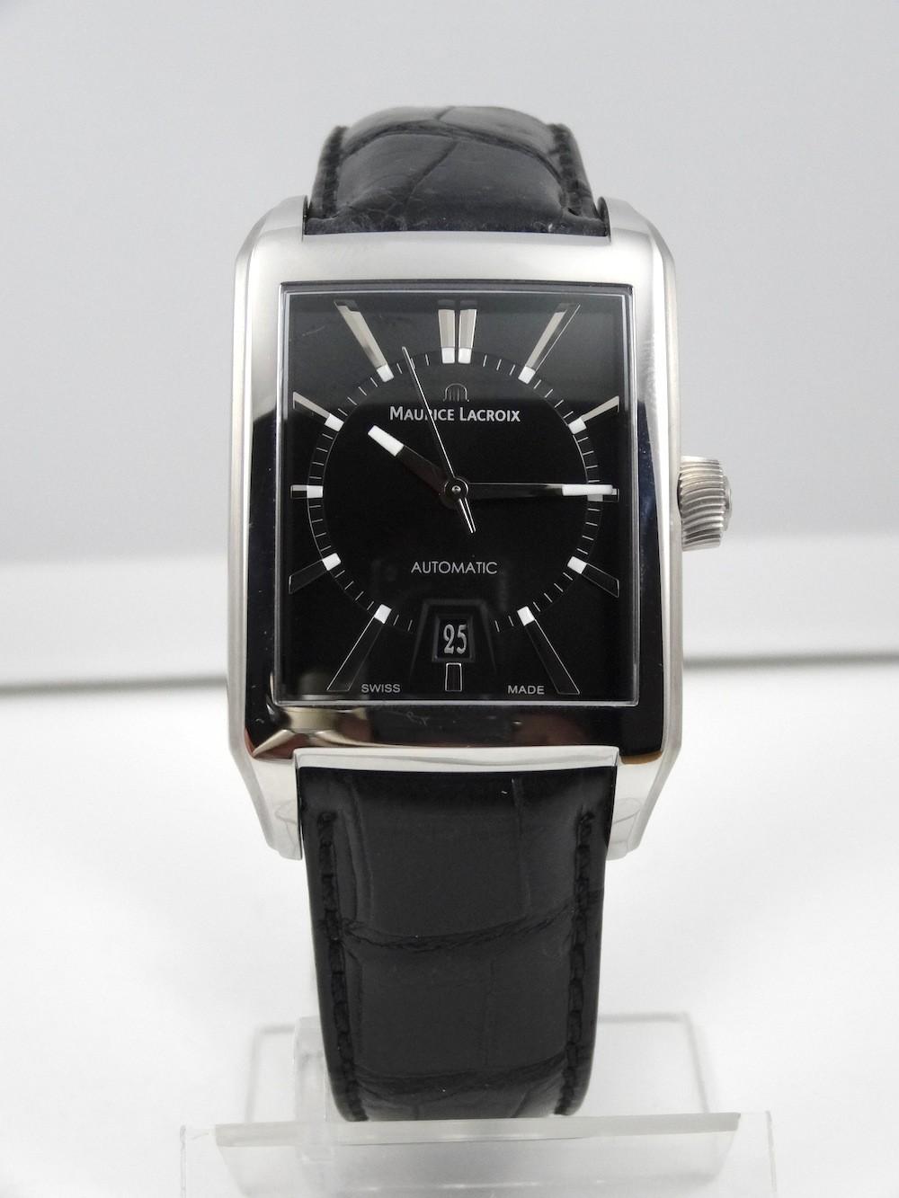 Maurice Lacroix Rectangle Pontos Cadran noir jamais portée
