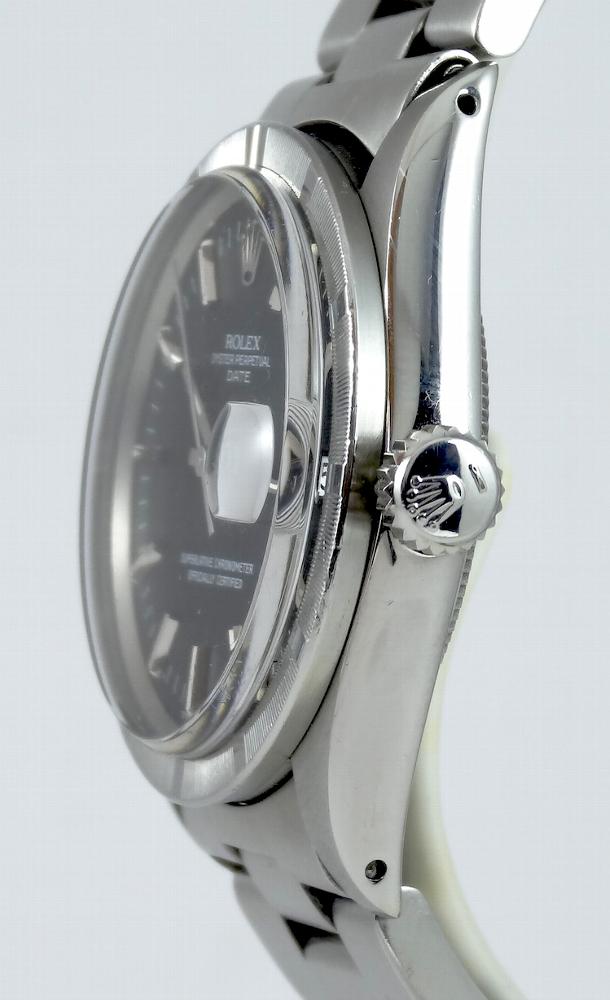 Rolex Date 34mm Année 1969 Cadran Noir de Jais