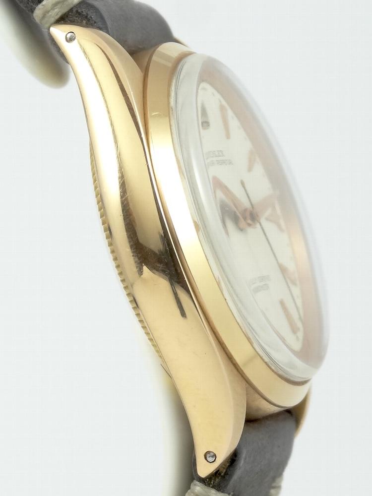 Rolex Oyster Or Rose cadran Style Ivoire Circa 1957