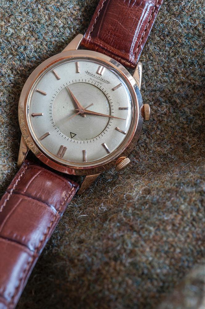 Jaeger-LeCoultre Memovox Grande taille automatique Or rose