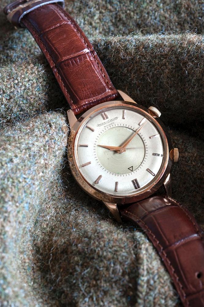 Jaeger-LeCoultre Memovox Grande taille automatique Or rose