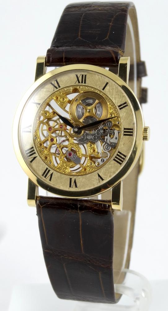 Audemars Piguet Calatrava Squelette or Jaune 32mm Extra plate