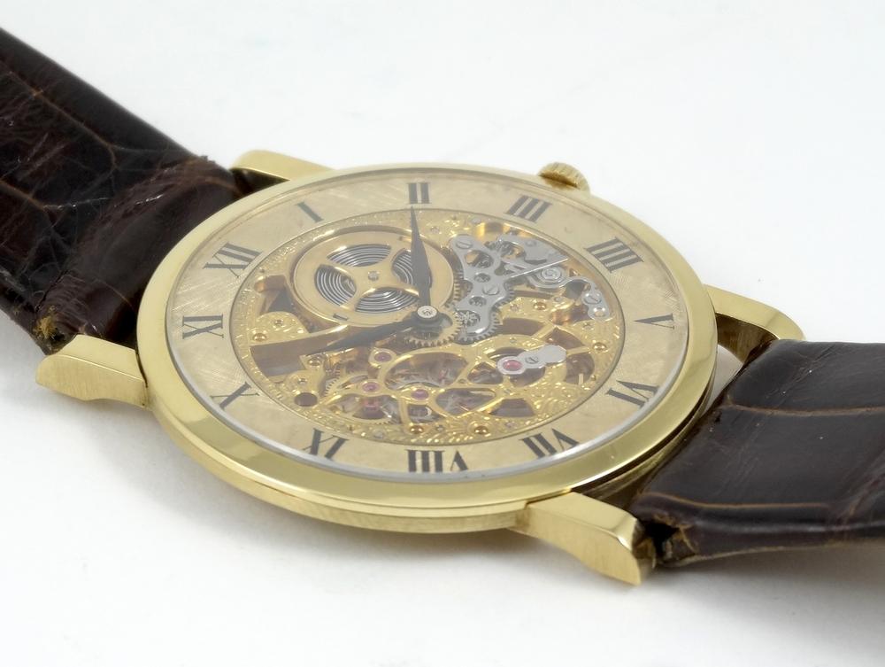 Audemars Piguet Calatrava Squelette or Jaune 32mm Extra plate