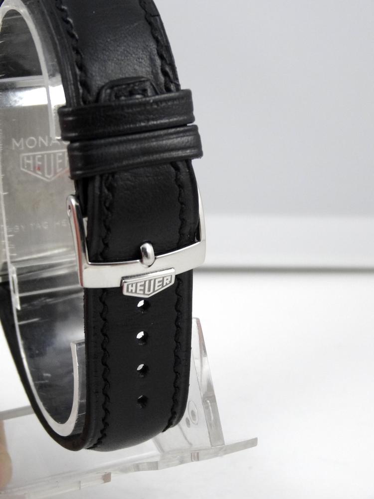 TAG Heuer Monaco chrono Noir ''Steve Mc Queen'' Boite & Papiers