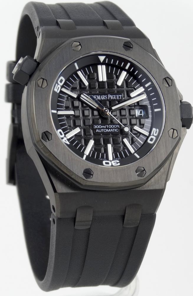 Audemars Piguet Offshore Diver Scuba Full Set 2012 Customised DLC