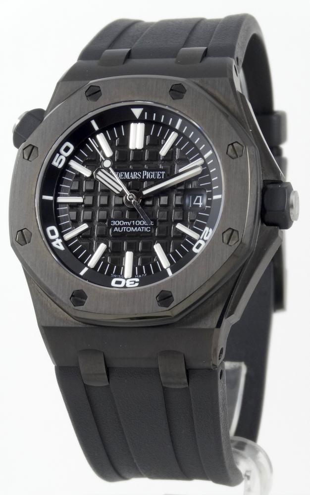 Audemars Piguet Offshore Diver Scuba Full Set 2012 Customised DLC