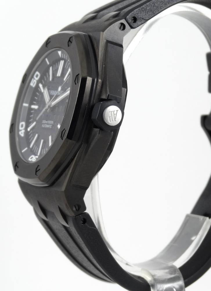 Audemars Piguet Offshore Diver Scuba Full Set 2012 Customised DLC