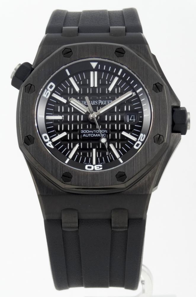 Audemars Piguet Offshore Diver Scuba Full Set 2012 Customised DLC