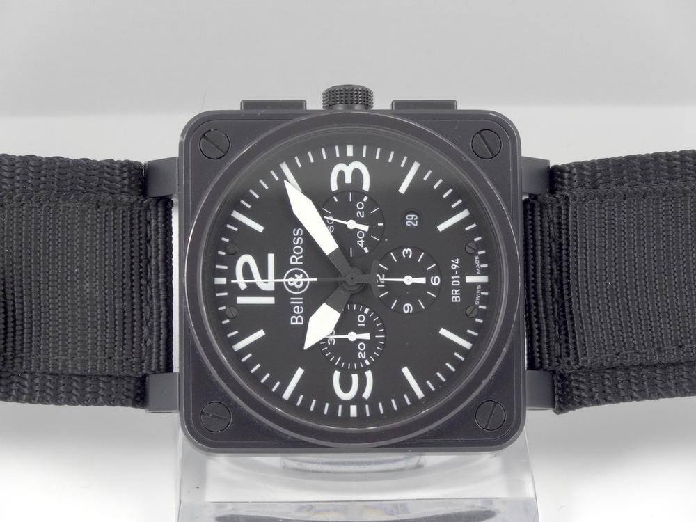 Bell & Ross BR01-94 Instrument PVD Chrono Full Set