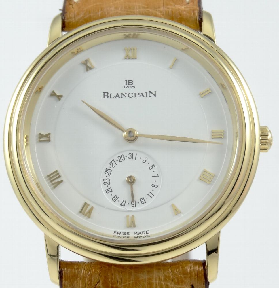 Blancpain Villeret Calendrier or jaune Extra Plate Full Set