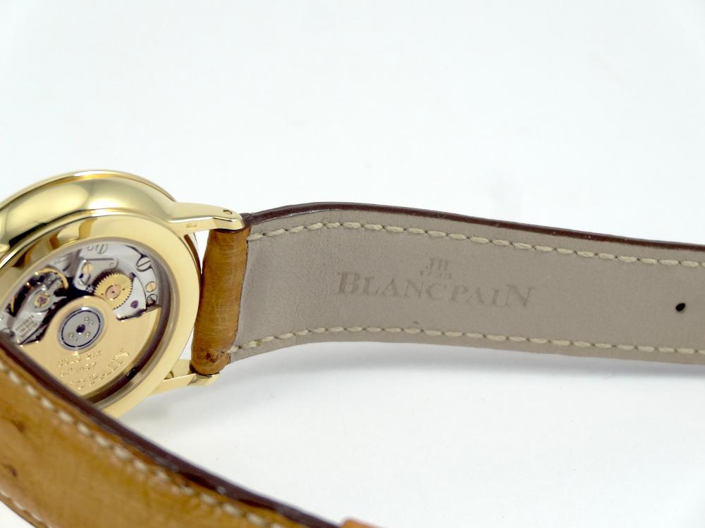 Blancpain Villeret Calendrier or jaune Extra Plate Full Set