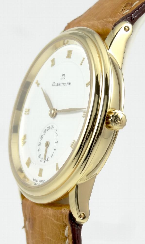 Blancpain Villeret Calendrier or jaune Extra Plate Full Set