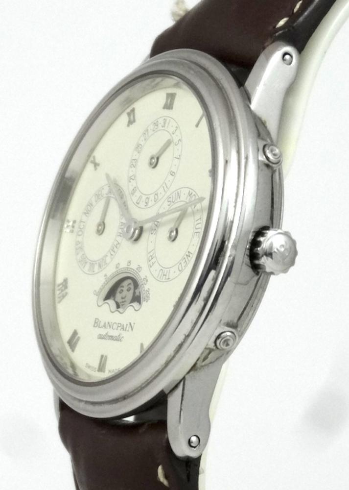 Blancpain 35mm Triple Quantième Phase de lune acier