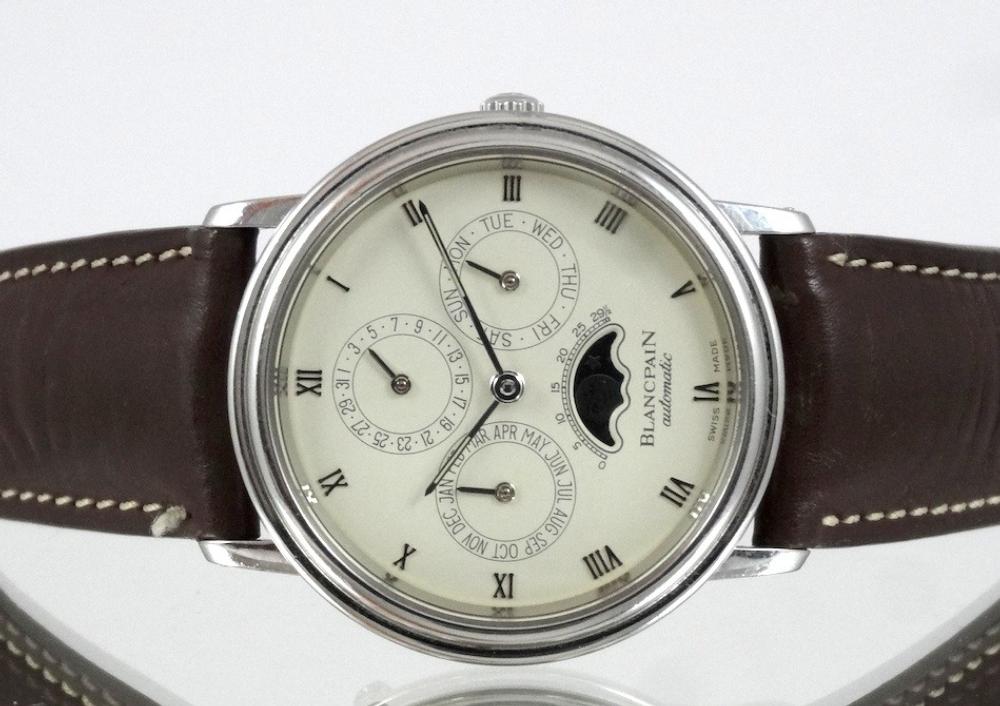 Blancpain 35mm Triple Quantième Phase de lune acier
