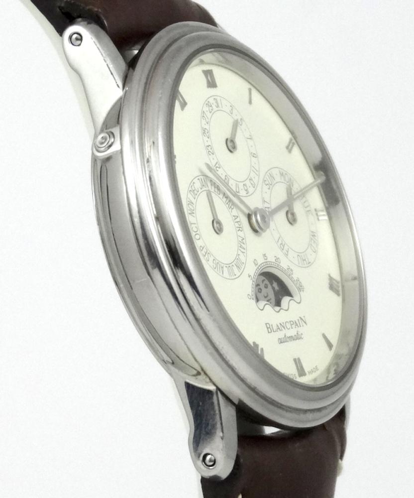 Blancpain 35mm Triple Quantième Phase de lune acier