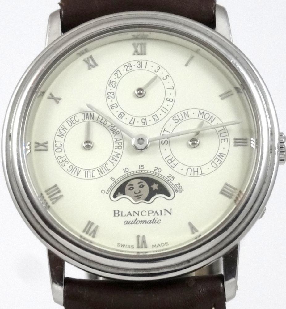 Blancpain 35mm Triple Quantième Phase de lune acier